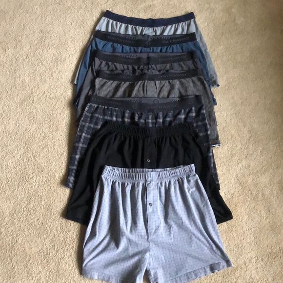 Hathaway Underwear & Socks 7 Hathaway Mens Boxer Shorts Bundle Lot